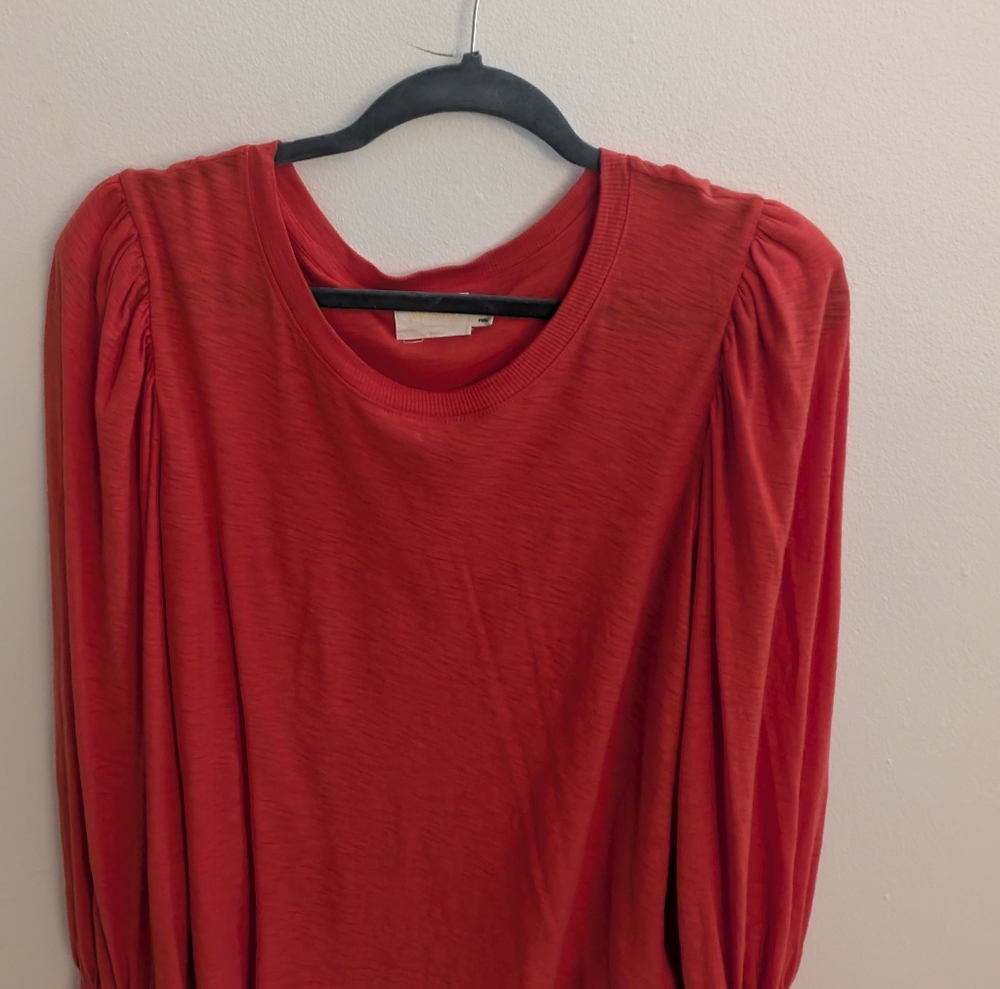 Nation LTD Long Sleeve Pima Cotton Top –Size L - Picture 6 of 9